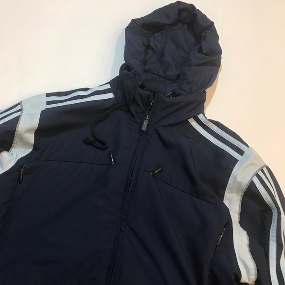 Adidas Women's Climashell Windbreaker Hidden Hood - Picture 5 of 7